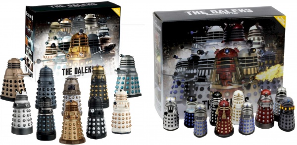 Doctor Who Dalek Figure Parliament Eaglemoss Box Sets #1 & #2 Special Offer